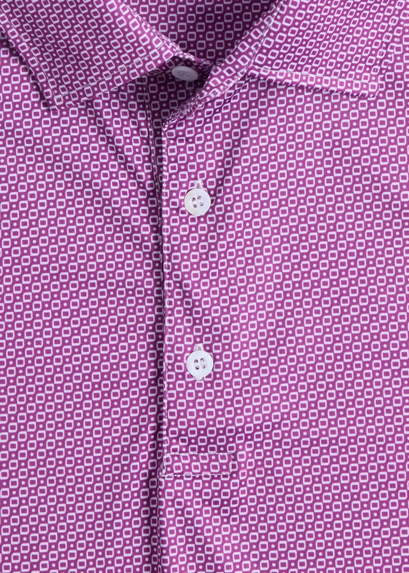 Ultra Soft Deco Square Performance Polo