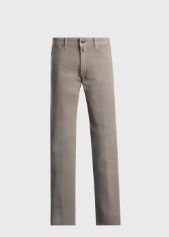 Vintage Wash Five-Pocket Denim