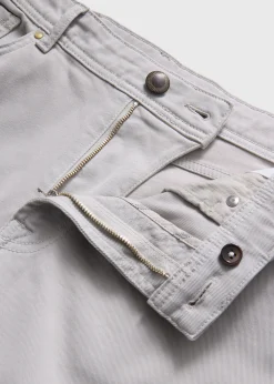 Vintage Wash Five-Pocket Denim