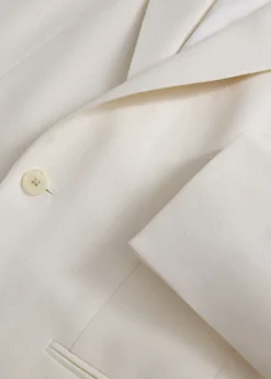 White Hopsack Dinner Jacket