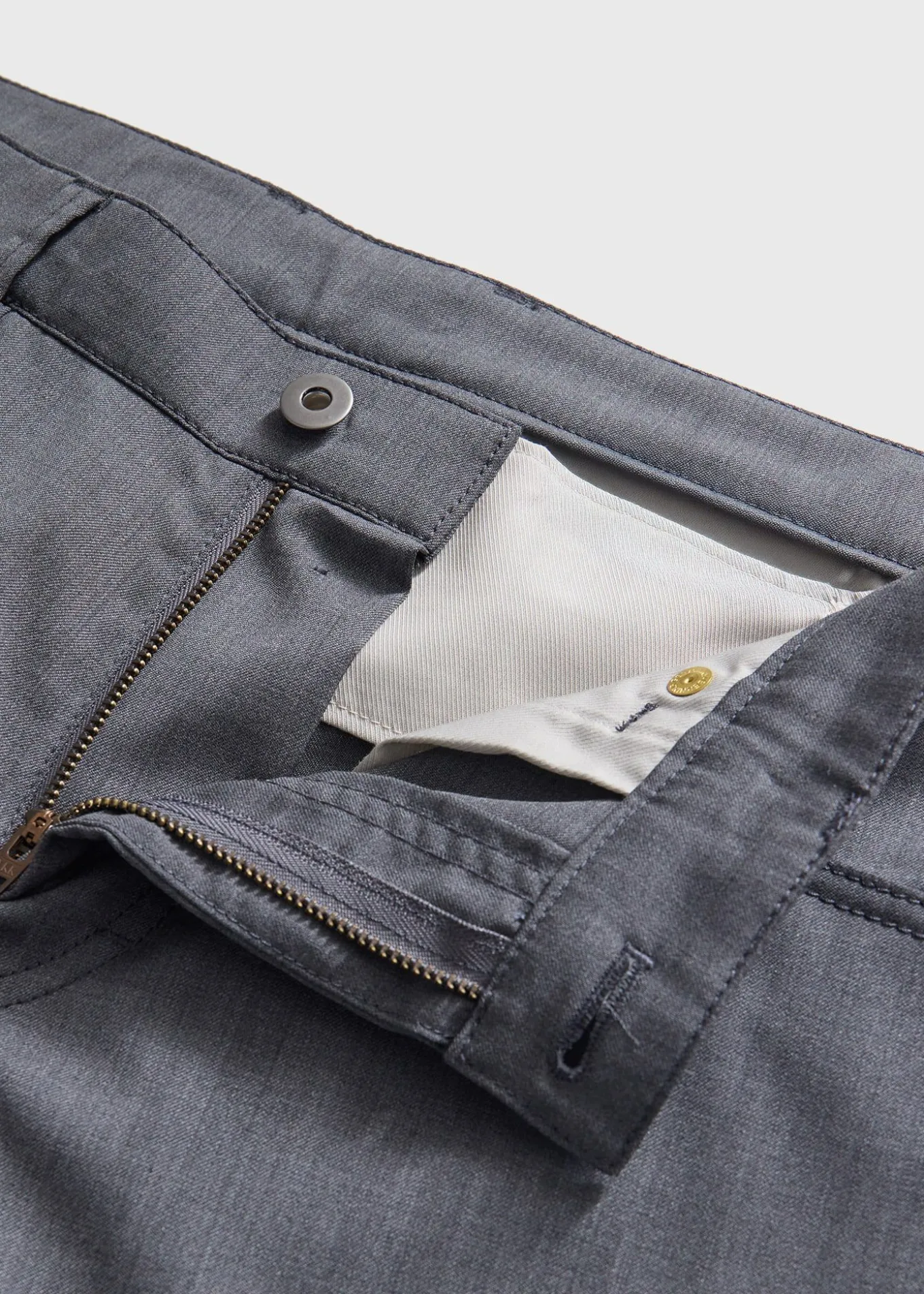 Wool Five-Pocket Trouser