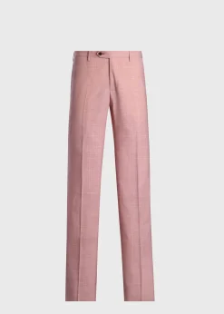 Wool Plaid Dress Trouser