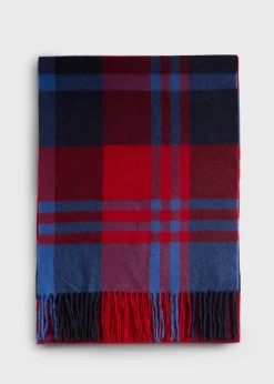 Woven Cashmere Plaid Scarf