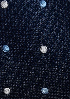 Woven Silk Dot Tie