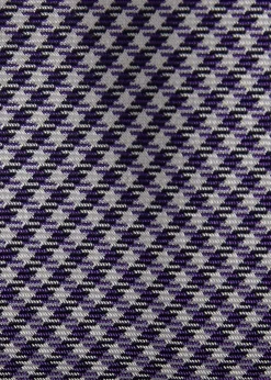 Woven Silk Houndstooth Tie
