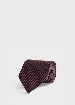 Woven Silk Micro Jacquard Tie