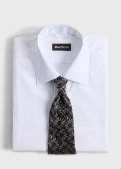 Woven Silk Tossed Square Tie