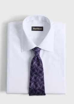 Woven Silk Tossed Square Tie